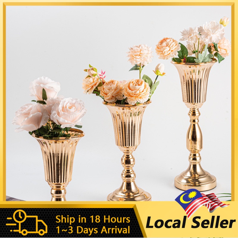 Wedding Flower Vase Metal Flower Vases For Wedding Part Centerpiece
