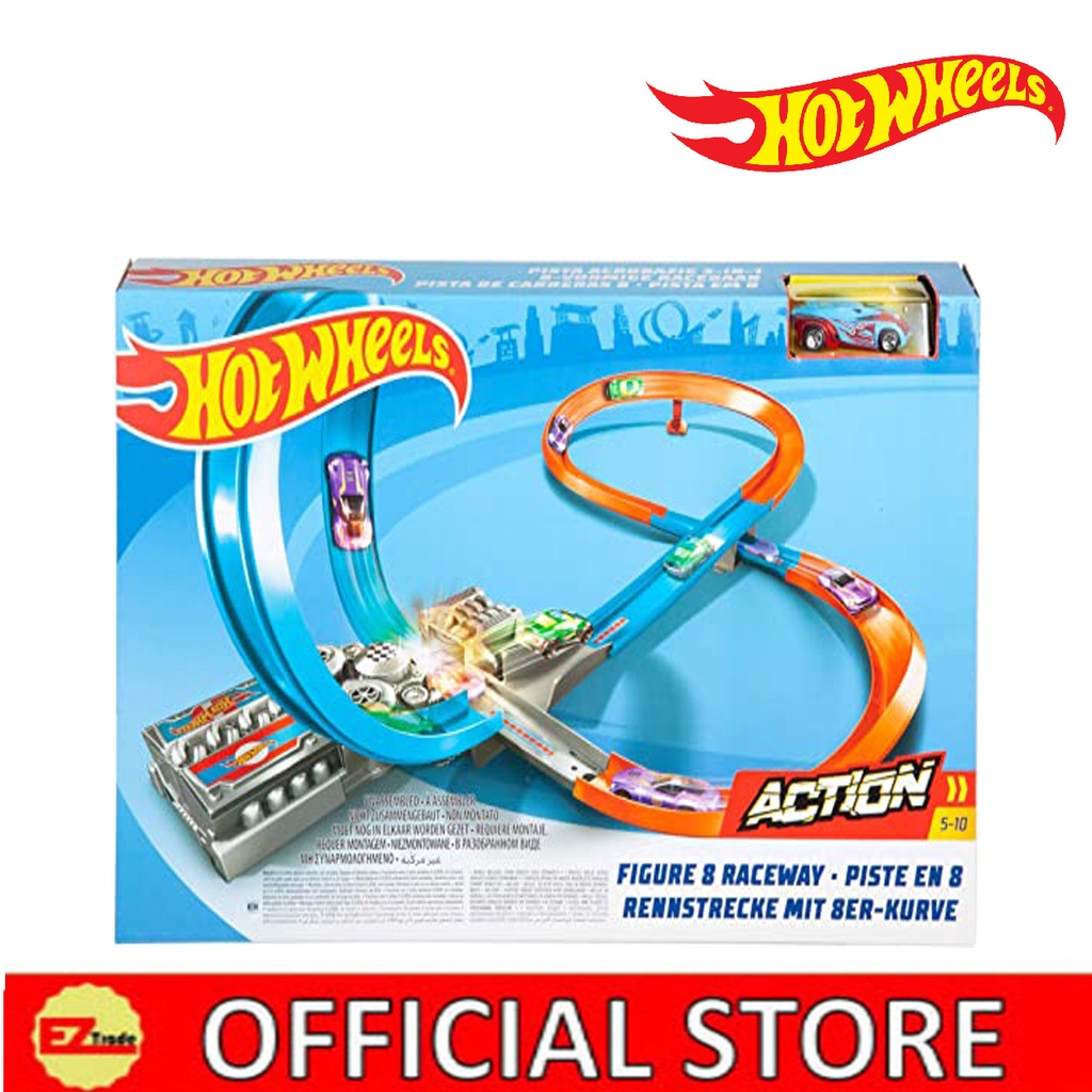 Mattel Hot wheels Figure 8 raceway/ GGF92/Ready stock Shopee Malaysia