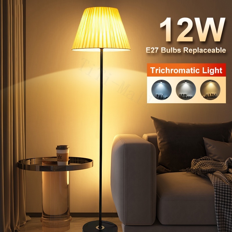 Ready Stock Stand Lamp Bedroom Modern Nordic Style Floor Lamp Led Light