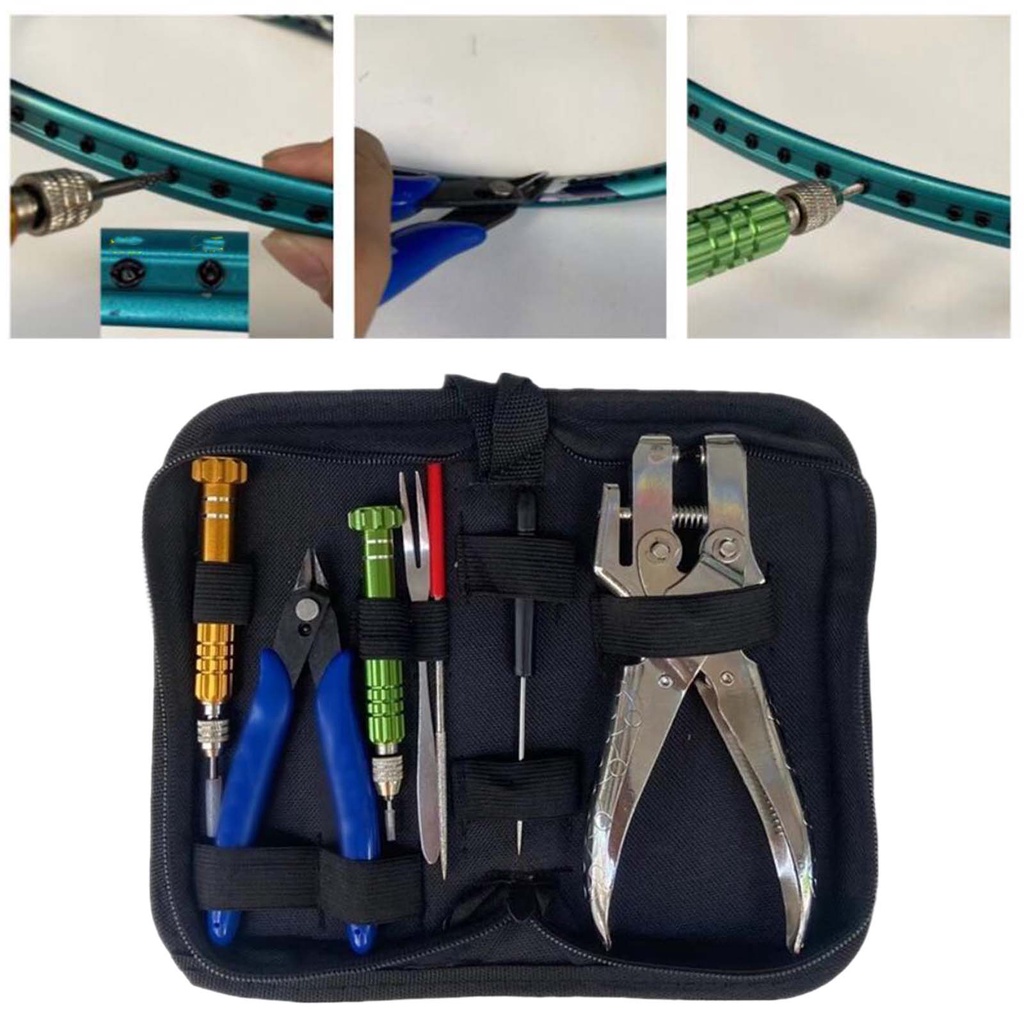 Starting Stringing Clamp Tool Kit String Cutters Plier Wire Cutter