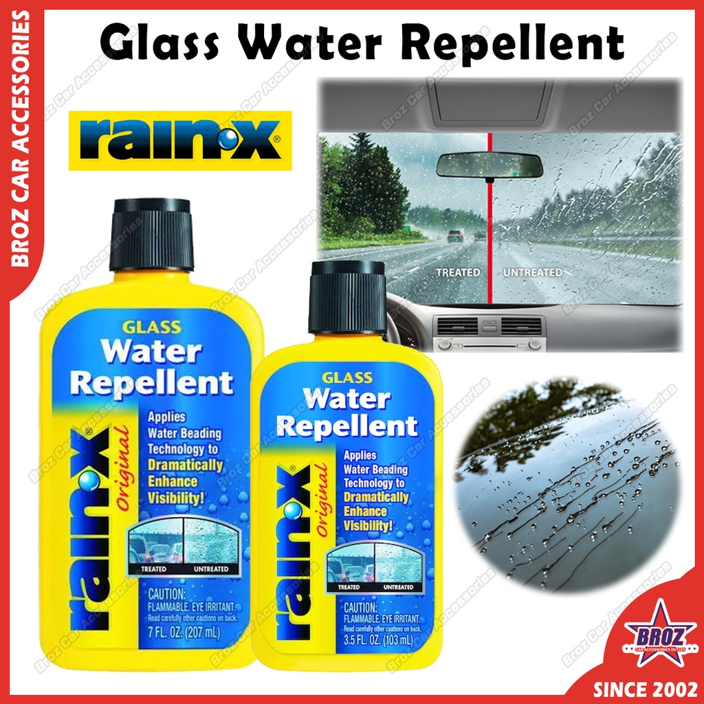 Rain-X Rain - X Rain X RainX Original Glass Water Repellent DIY Rain  Remover Car Window Windshield 103ml 207ml