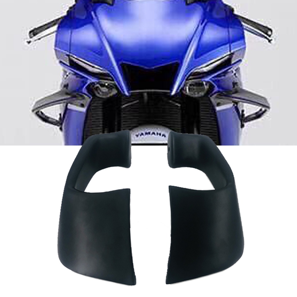 Motorcycle Parts Modified Fixed Wind Wing Front Aerodynamic Spoiler ...