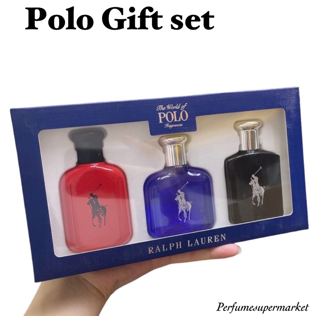 Men's polo cologne outlet set