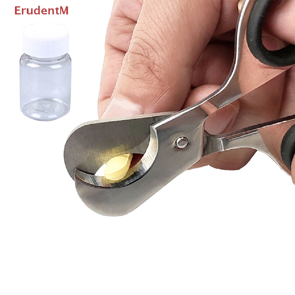 [ErudentM] Pill Cutter / Tablet Splitter ScissorsShaped Sharp Blade