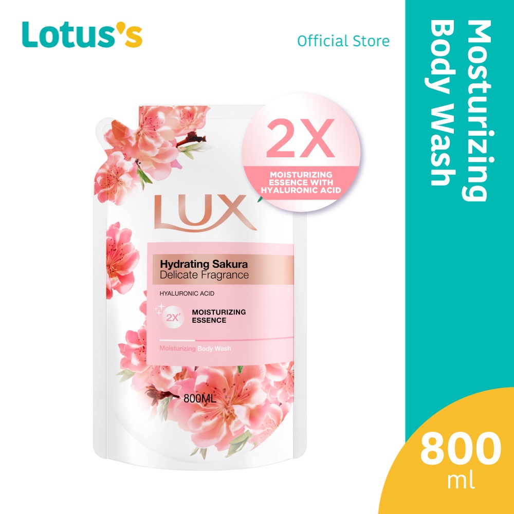 Lux Body Wash Sakura Refill (800ml) Shopee Malaysia