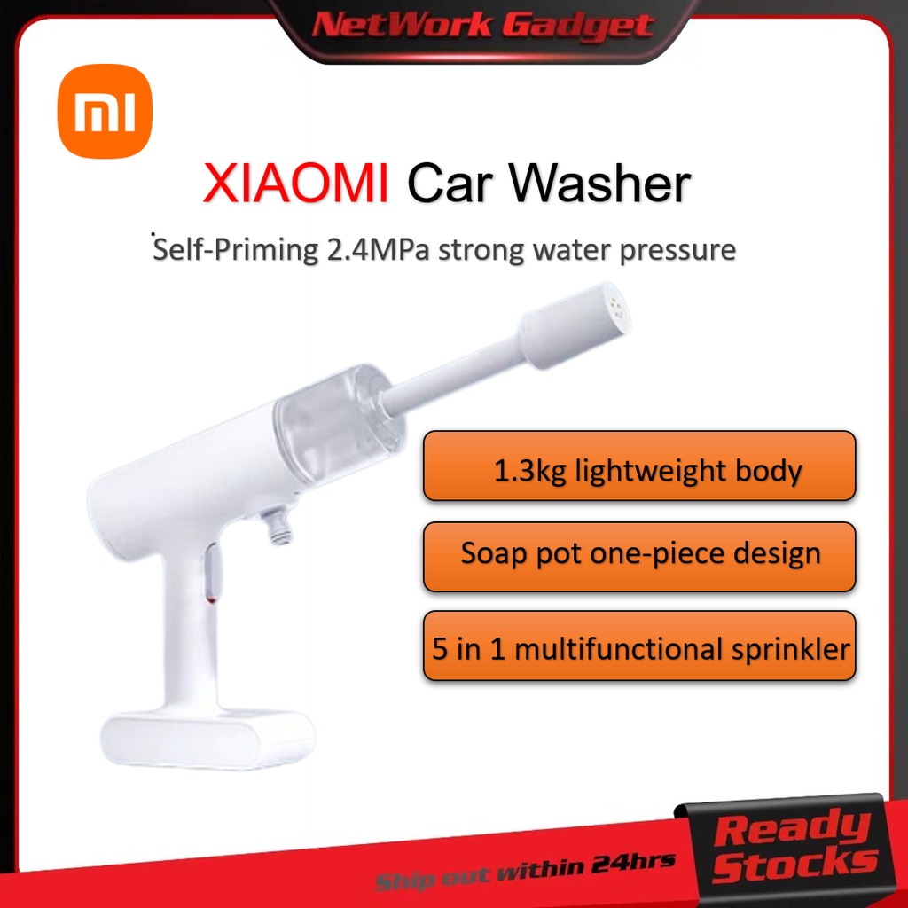 Xiaomi Mijia Wireless Car Washer High Pressure Water Spray Portable Cleaner