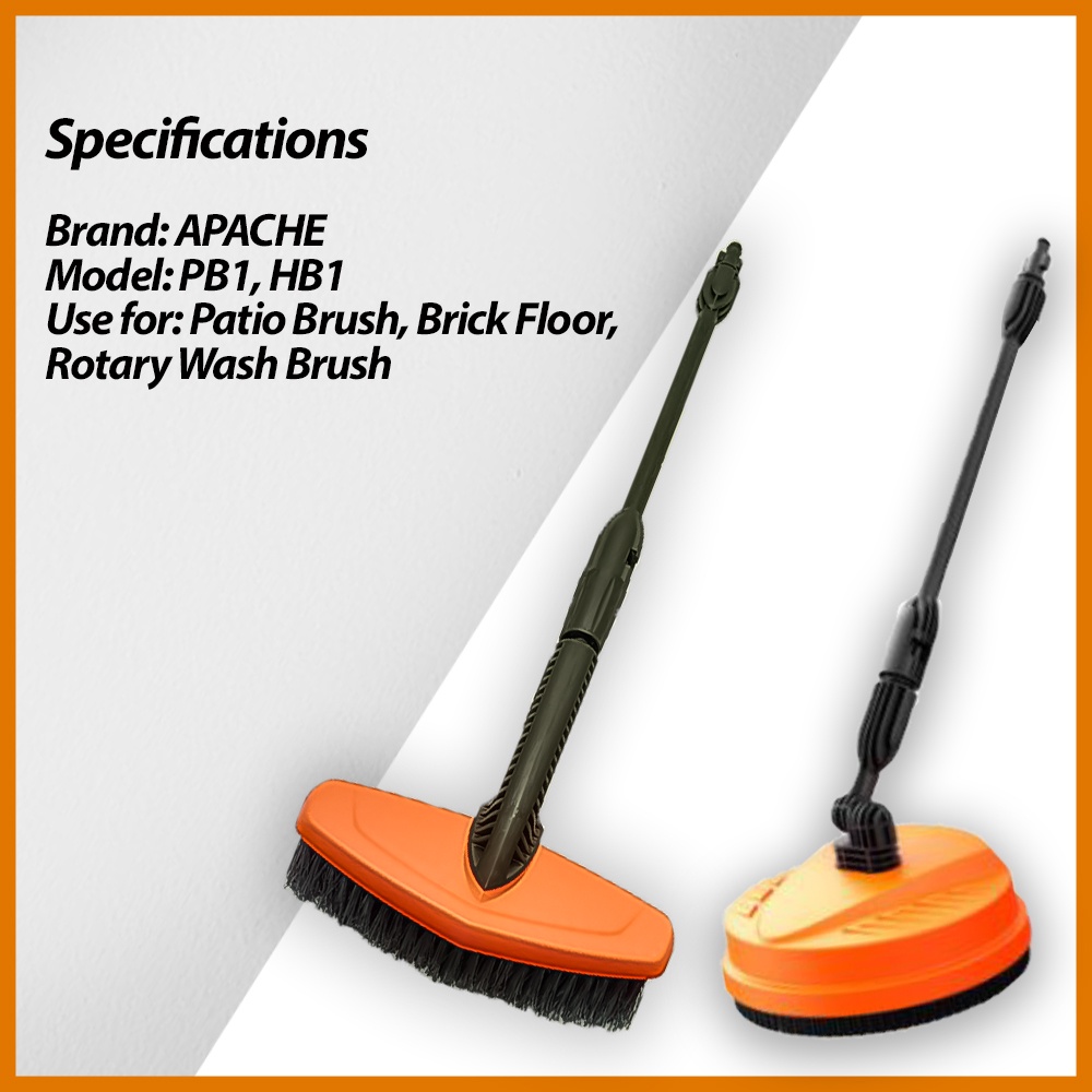 【PRO HOME WASH SET】APACHE FlexiMod® PB1 HB1 High Pressure Water Jet ...