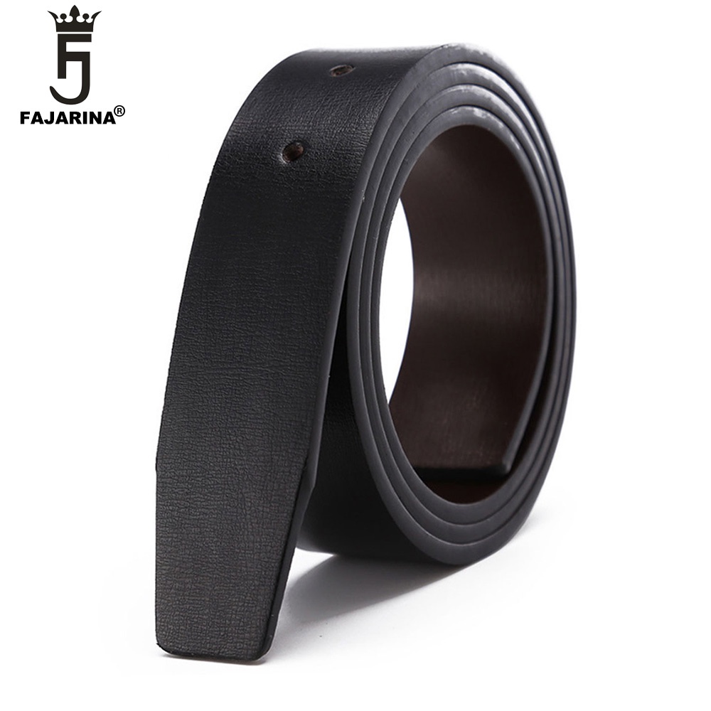 Men's Good Quality Genuine Leather Belt Pin&Slide Style Double Sided ...