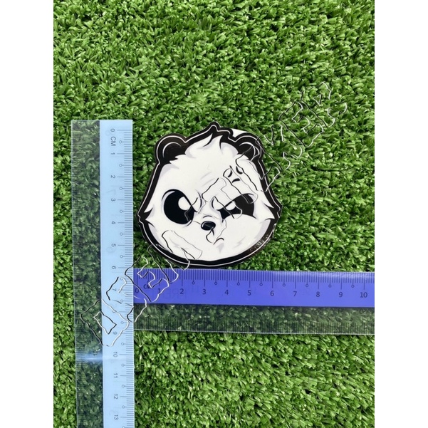STICKER FANCY ANGRY PANDA / BEAR | Shopee Malaysia