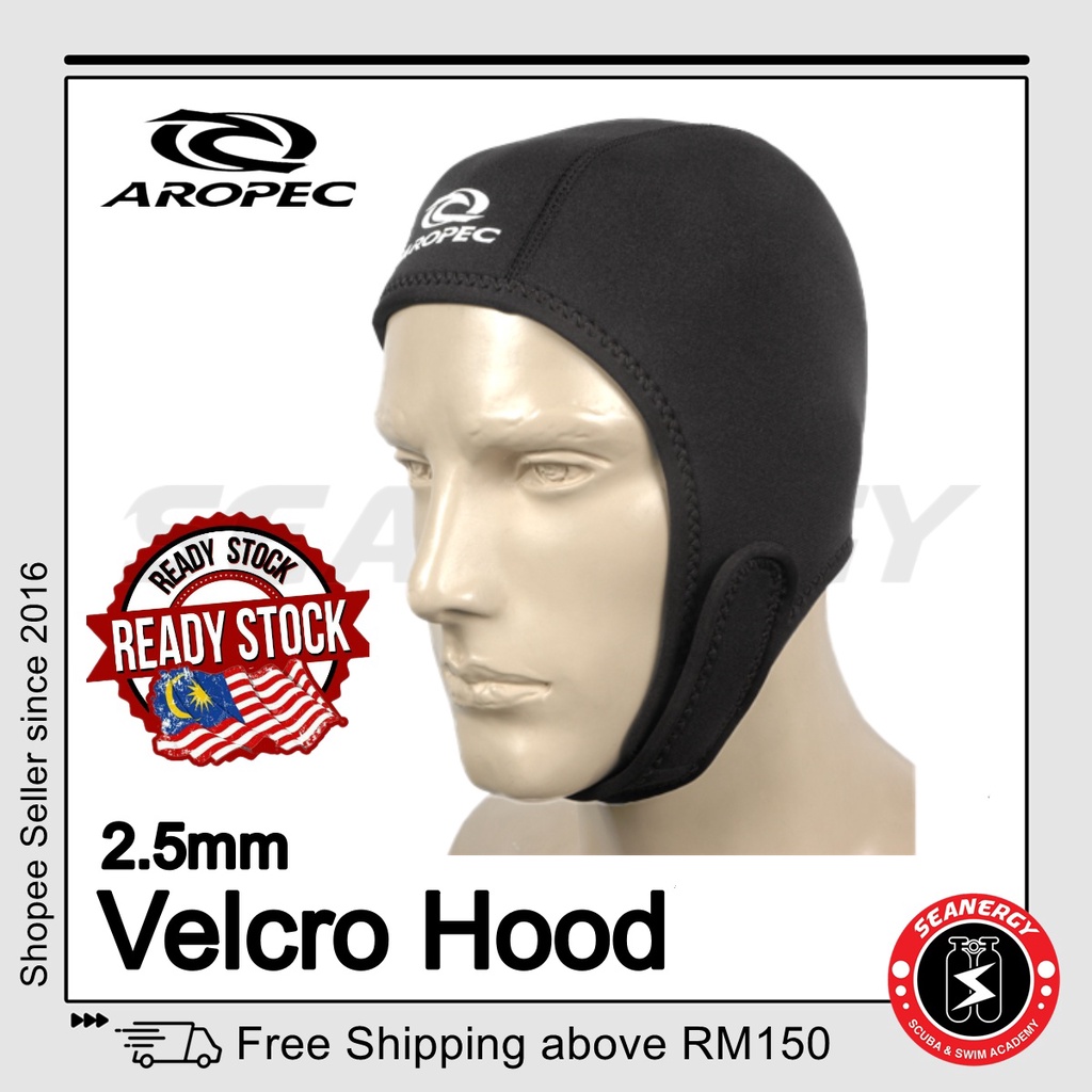 2.5mm Neoprene Dive Cap Surf Cap With Chin Strap - Thermal Wetsuit Hood For Water Sports