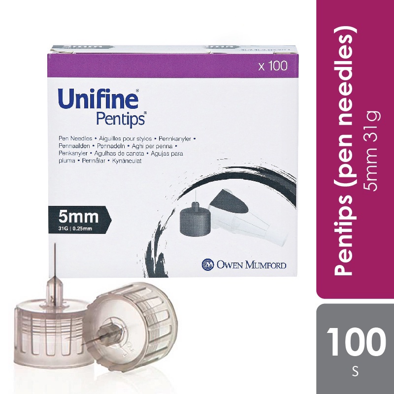 Unifine Pentips Pen Needles 31g 100s (5mm) | Shopee Malaysia