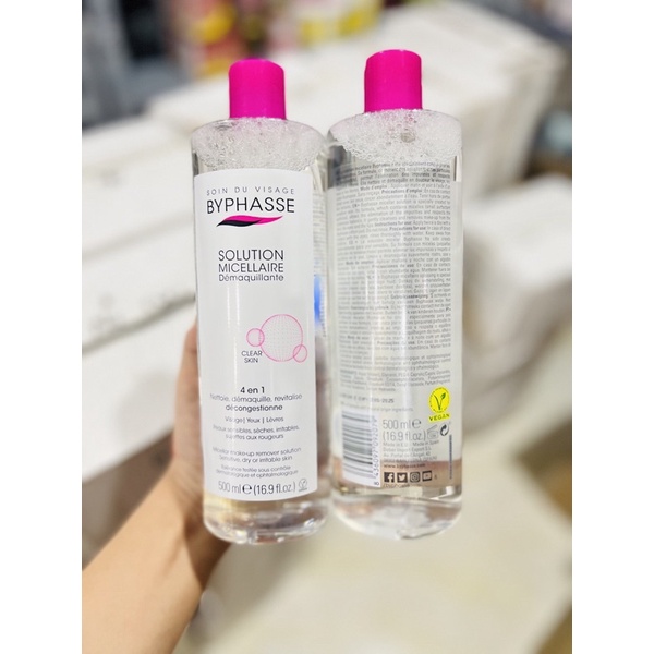 Byphasse Solution Micerallaire Face Makeup Remover - 500ml | Shopee ...