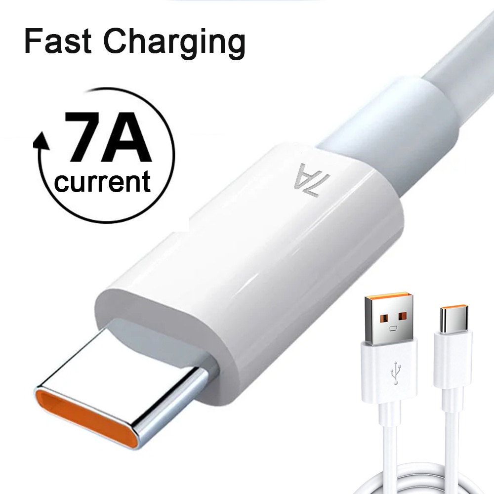 0.25-2M 7A 100W USB Type C Ultra Fast Charging Cable USB Super-Fast ...
