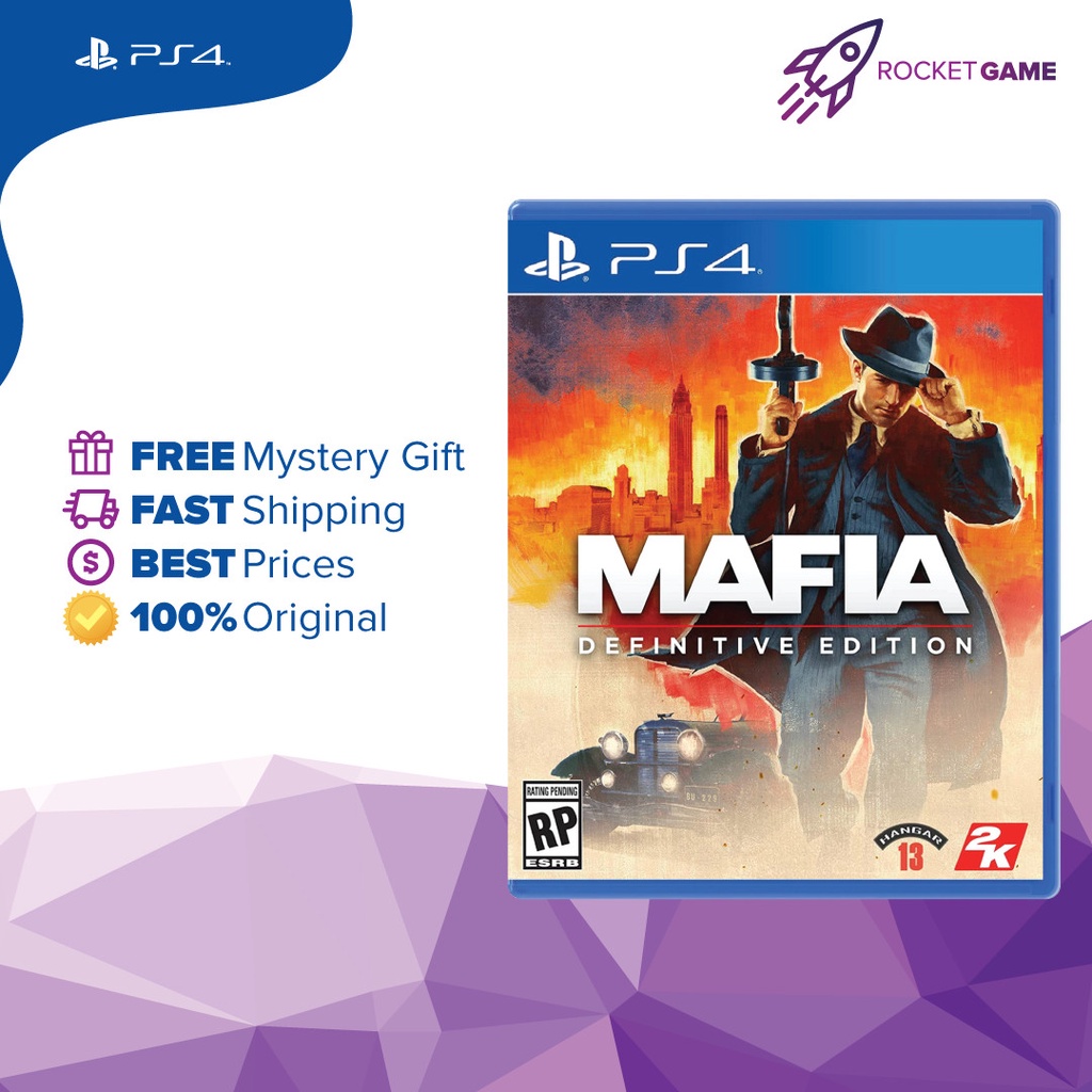 PS4) Mafia Definitive Edition (ENG) *Original Brand New & Sealed*