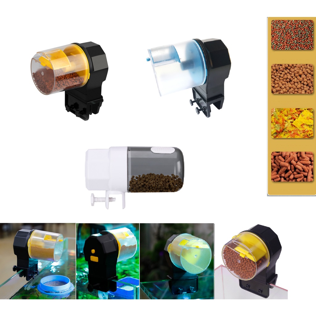 Automatic Feeder Aquarium Goldfish Smart Timing Auto Fish Feeder Timer Food Feeding 8/12/24