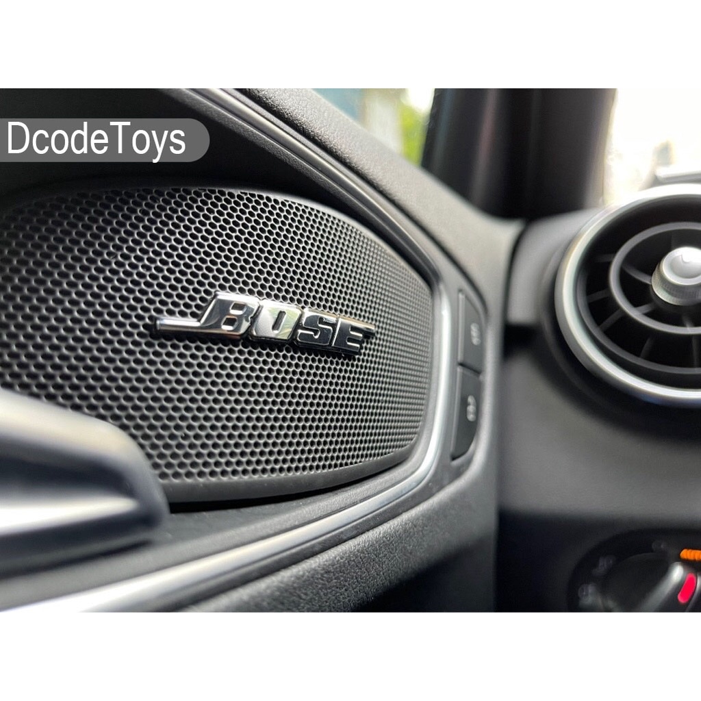 4x Bose Logo Metal Emblem Badge Sticker For Car Audio Speakers – Gold Tone
