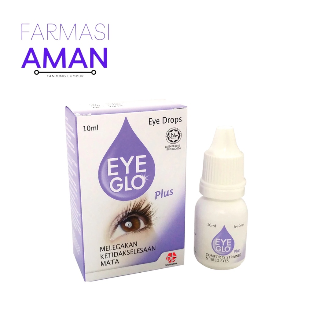 Eye Glo Plus Eye Drops 10ml Shopee Malaysia