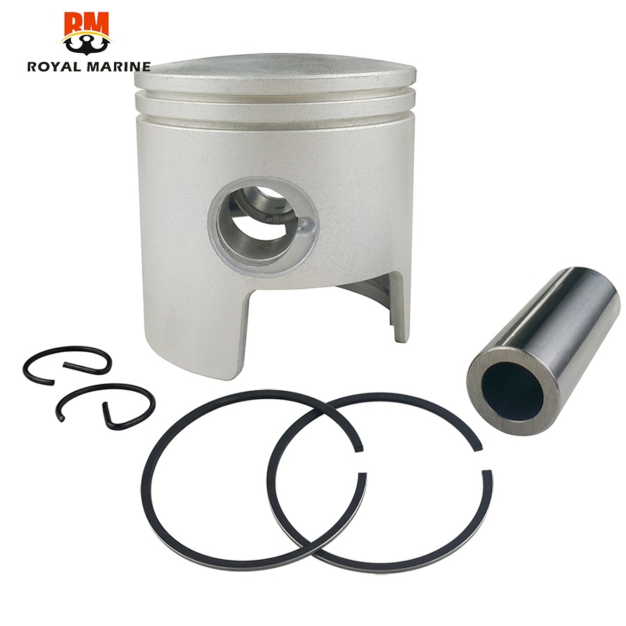 Piston and Piston Ring Set (Std) For Yamaha 2 stroke Outboard Motor