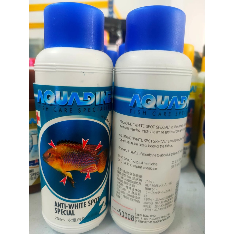 Aquadine Fish Care Specialist For Aquarium Shopee Malaysia