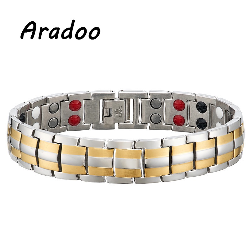 Titanium bracelet with ion magnetic clearance energy