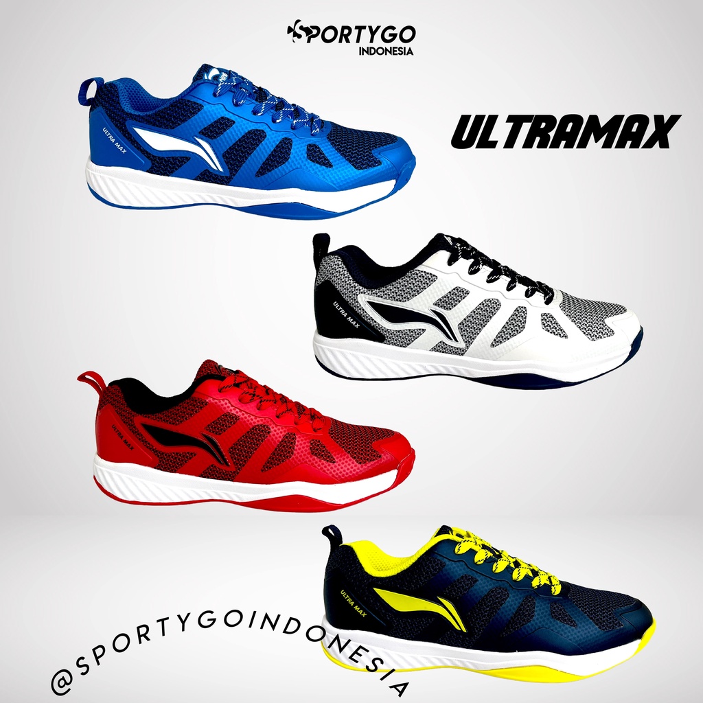 Lining ULTRA MAX Badminton Shoes Original/Li-ning Ultramax | Shopee ...