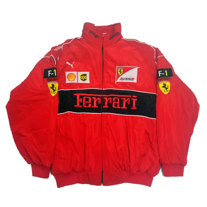 F1 jaket lelaki racing Jacket baju lelaki long sleeve retro motorcycle ...