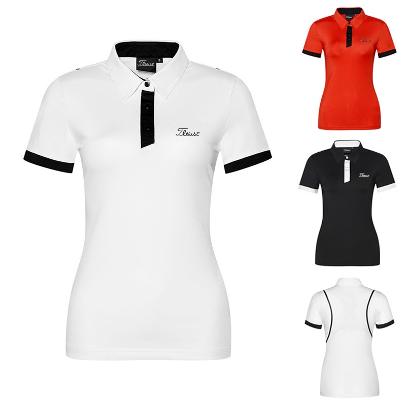 T TIT Golf Clothing Women's Breathable Quick-Drying Slim-Fit Outdoor ...