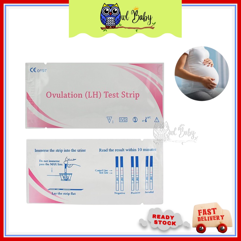 OWL BABY Ovulation LH Test Strip Shopee Malaysia