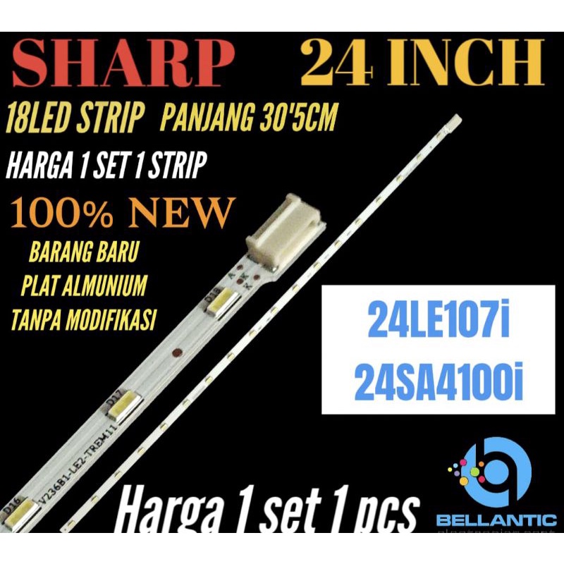 Sharp LED TV BACKLIGHT 24INCH 24LE107i-24SA4100i | Shopee Malaysia