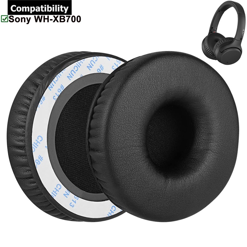 1 Pair Earpads for Sony WHXB700 WHXB700 Headphone Ear Pads Cushion