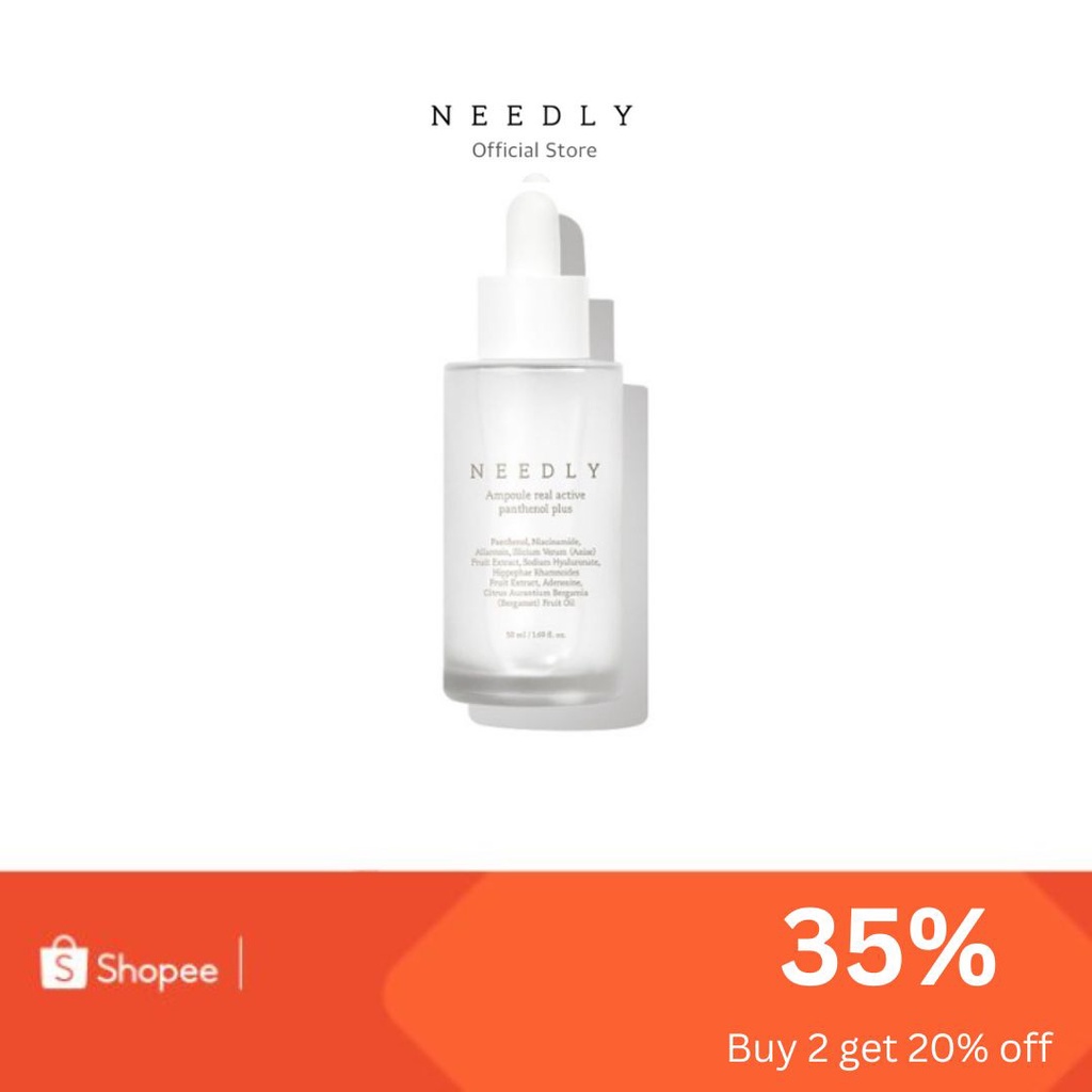 Needly Ampoule Real Active Panthenol Plus Hydra Vitamin B5 Niacinamide