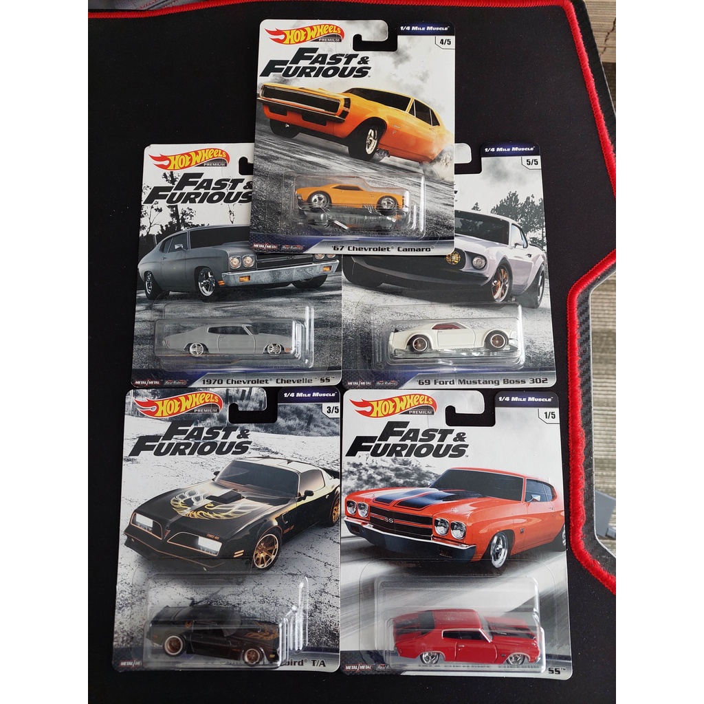 Hot Wheels Premium Fast And Furious 14 Mile Muscle Car Culture Ready Stock Shopee 7862