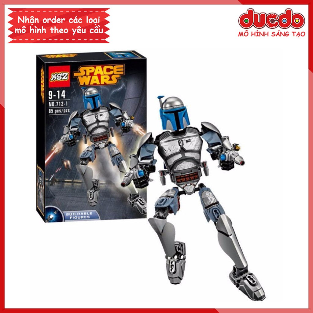 No.712 -1 Assemble war Star Wars Jango Fett Characters - Minifigures ...