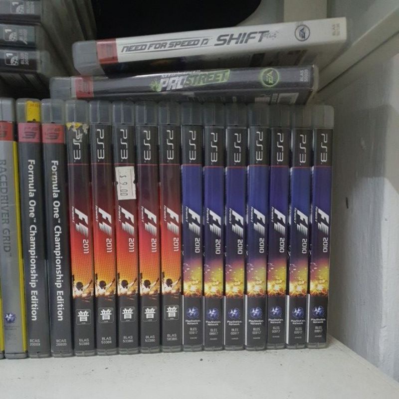 F1 FORMULA ONE RACING PS3 GAMES USED DVD **PHYSICAL DISC** | Shopee ...