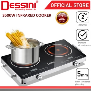 Built-in Panel Cooktop Double-burner Electric Cooktop Induction