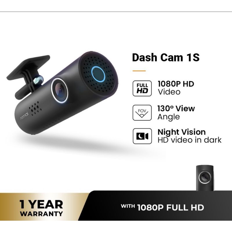 1Year Local 70mai Official Warranty] Xiaomi 70mai Car Dash Cam A400 A800s  A500s 4K 2.5K Car With Rear Camera