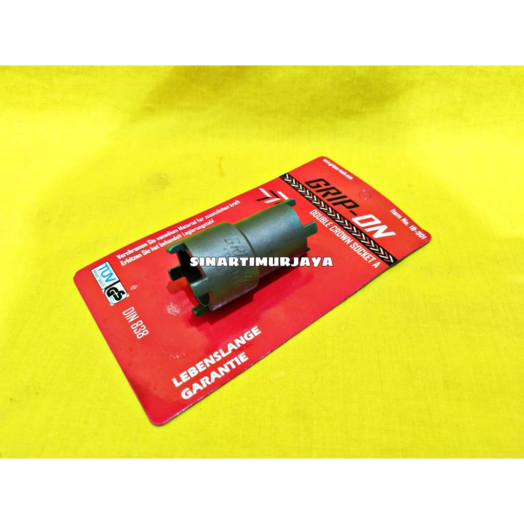 Crown Lock Double Crown Socket Grip On Clutch Lock Clutch Nut Shopee