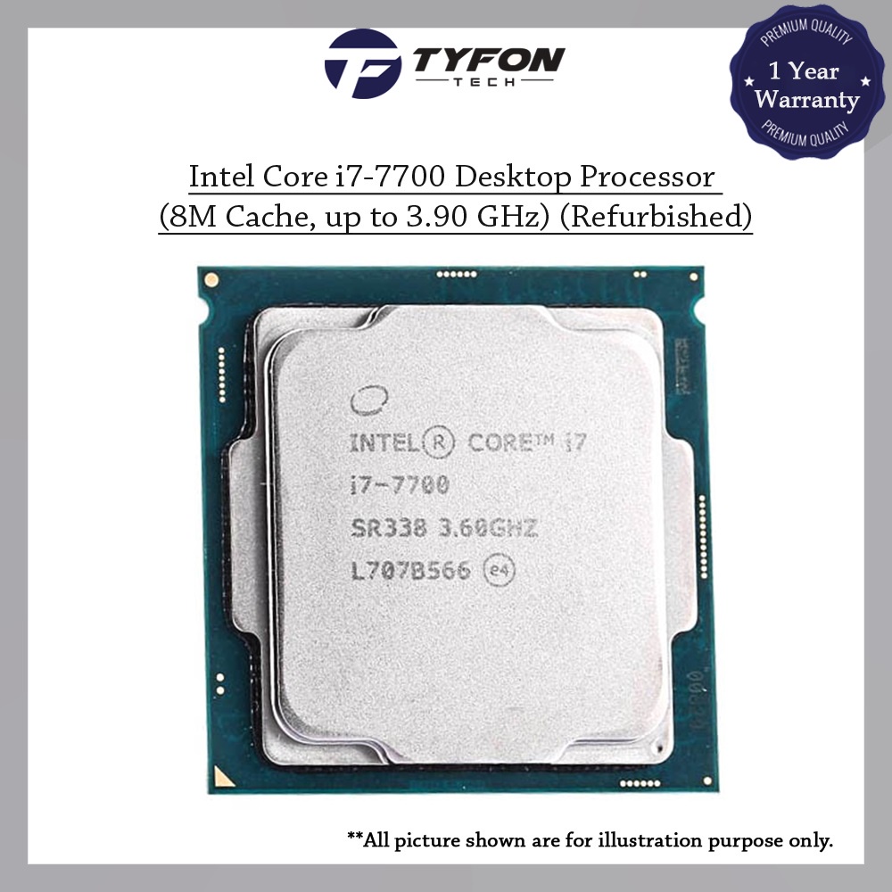 Intel Core i7-7700 Desktop Processor (8M Cache, up to 3.60 GHz ...