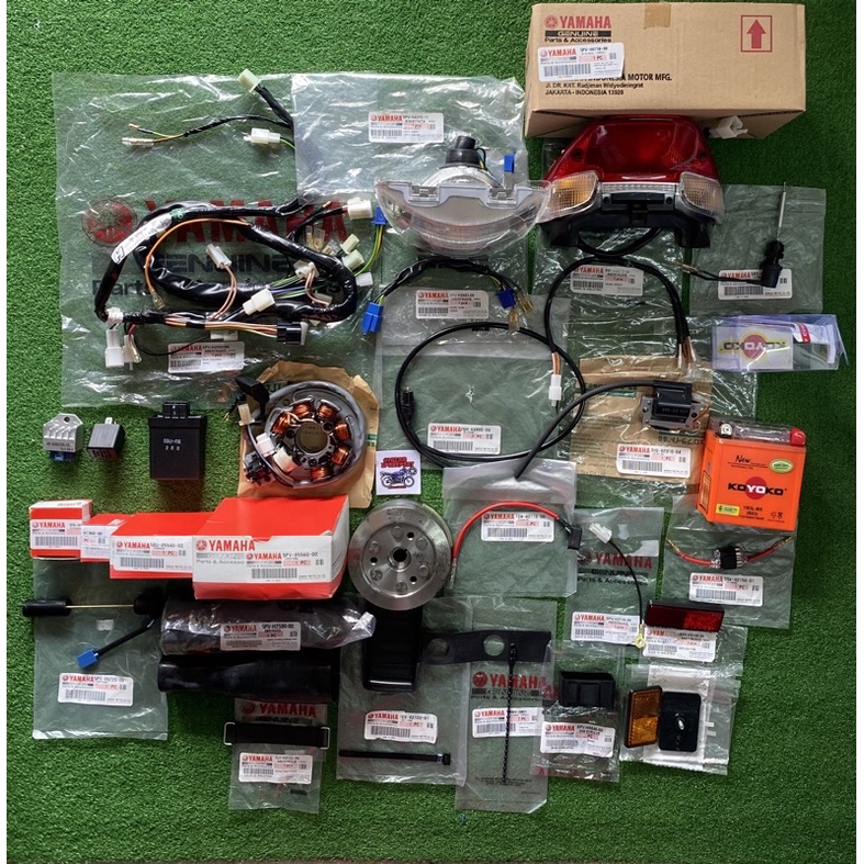 Wiring Rxz Catalyzer Original 1 Set Motor A-Z | Shopee Malaysia