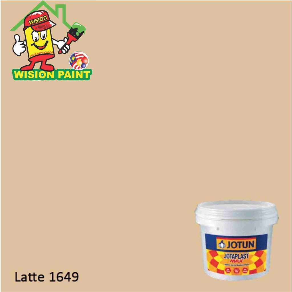 1649 latte 7 Liter JOTUN JOTAPLAST MAX Interior Acrylic Emulsion Paint ...