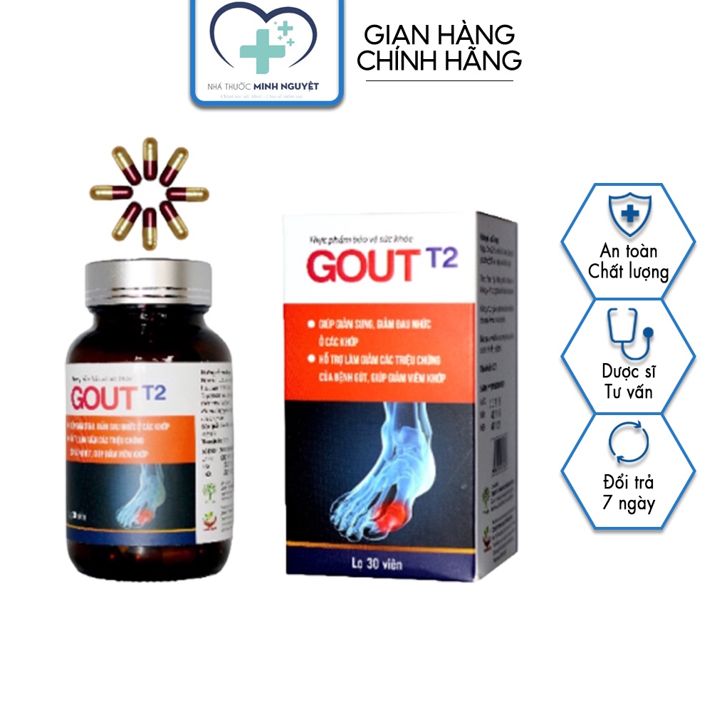 gout-t2-tablets-help-reduce-blood-uric-acid-reduce-swelling-and-pain