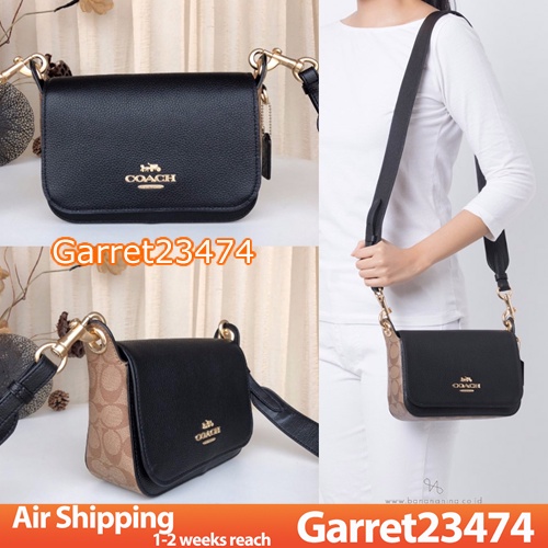 Coach F80614 Small Jes Messenger in Signature Canvas Women Crossbody