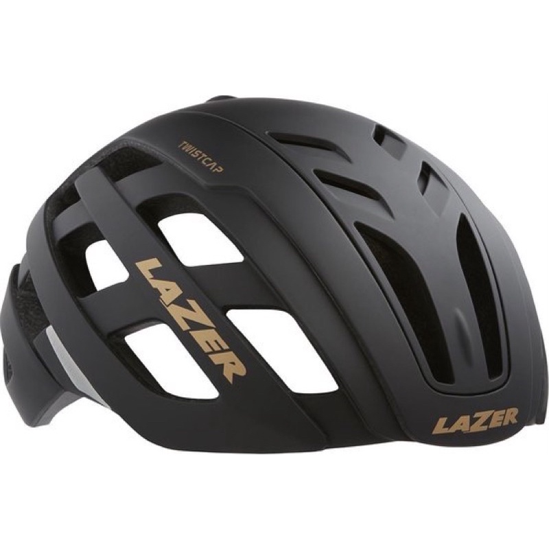 Lazer Century Fahrradhelm Mattschwarz – Mit Twist Cap Technologie, Integriertem Rücklicht & Aerodynamic-Design