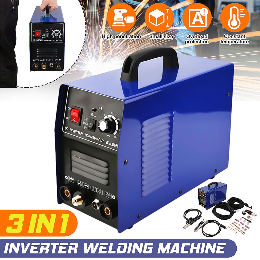 Multifunction Ct312 Tig Mma Cut Tig Welder Inverter Welding Machine 120a Tig Mma 30a Plasma 1758