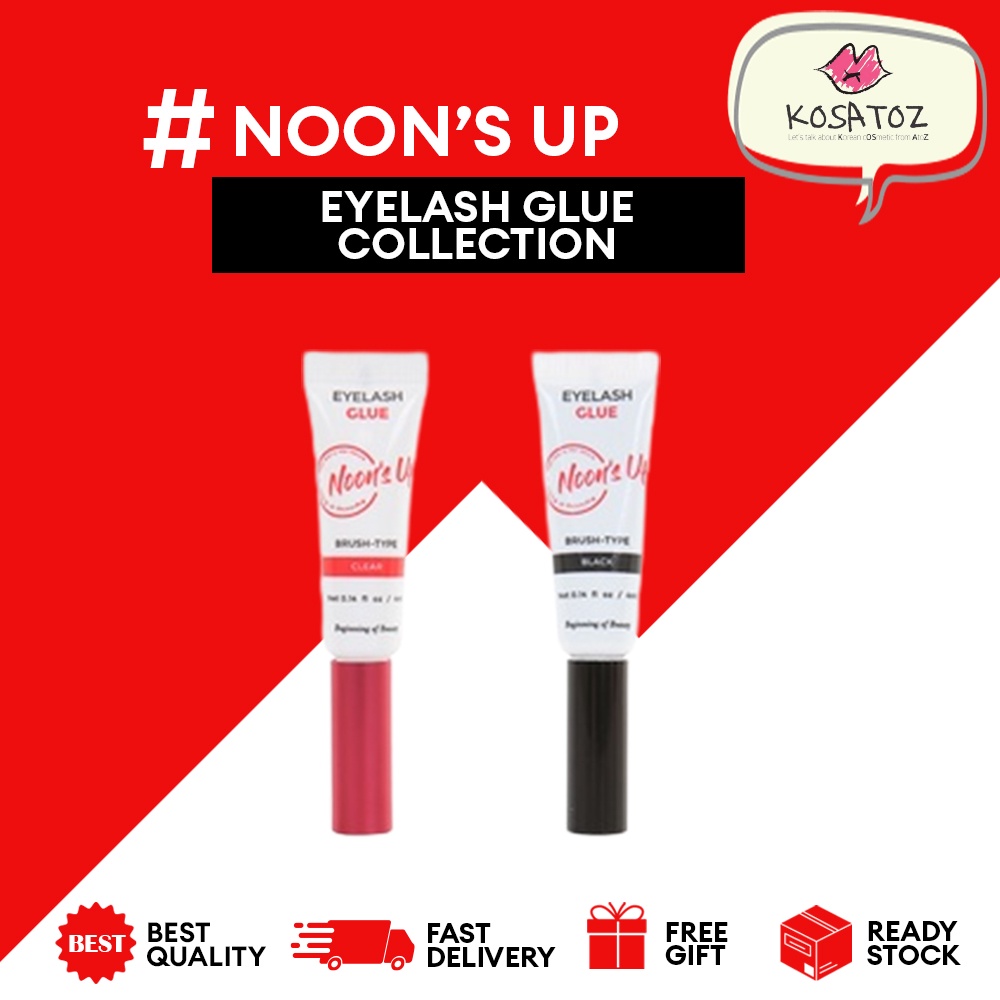 Eyelash Glue [Made In KOREA] [Original] Noon's Up Eye Glue 4ml (Black
