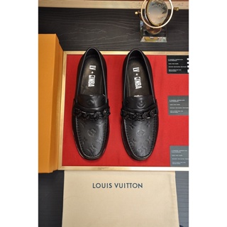 Kasut LV murah - LOAFER LOUIS- VUITTON BROWN ‼️TAPAK