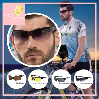 Bicycle Sunglasses Eye Wear Glass Day Night Vision Car Driving