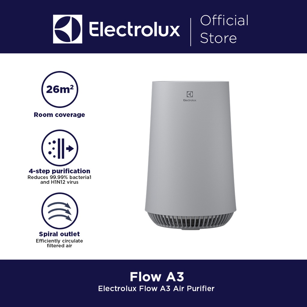Electrolux Flow A3 Air Purifier FA31202GY Shopee Malaysia