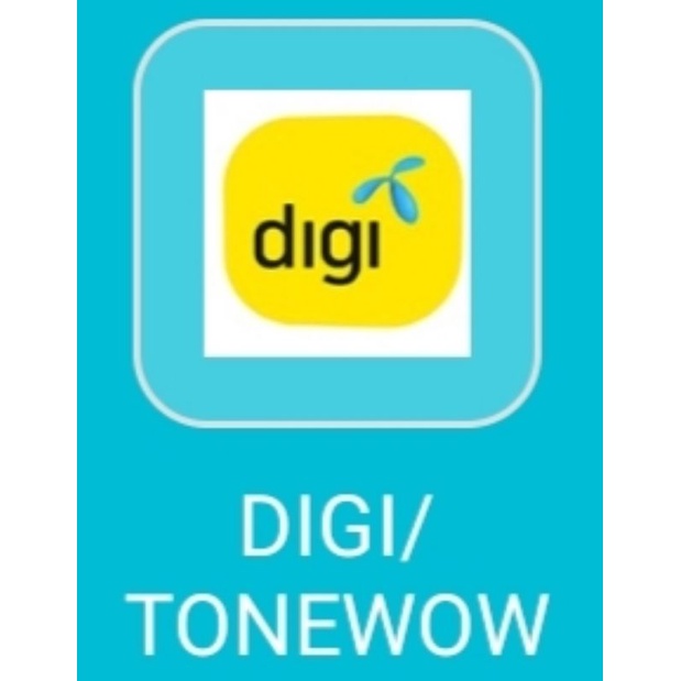 INSTANT RELOAD TOPUP DIGI | Shopee Malaysia