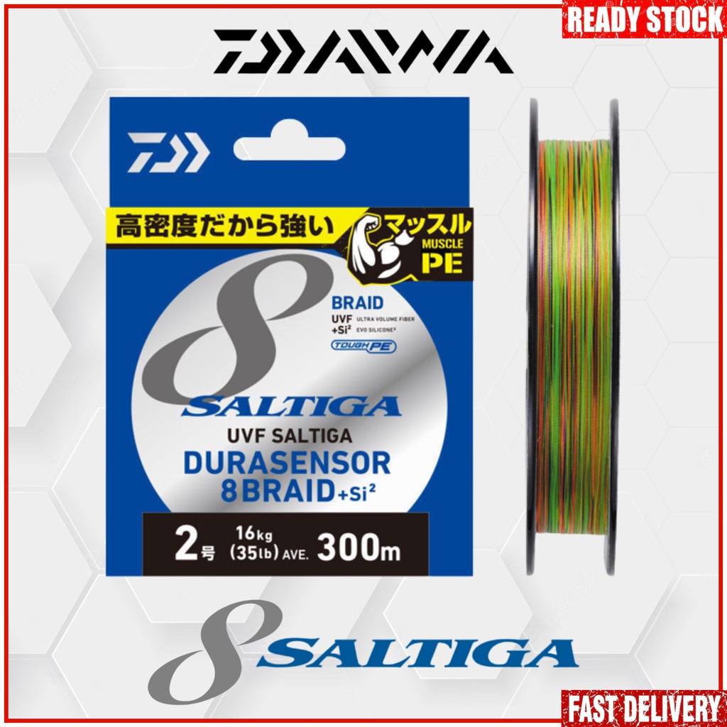 Daiwa UVF Saltiga Dura Sensor 8 Braid +Si2 Braided Fishing Line